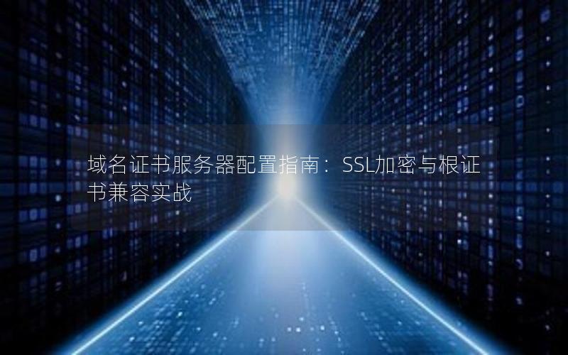 域名证书服务器配置指南：SSL加密与根证书兼容实战