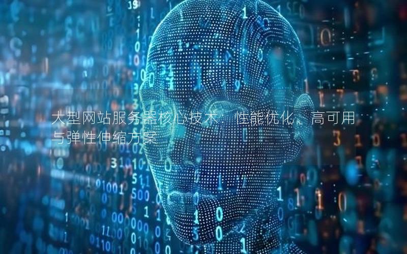 大型网站服务器核心技术：性能优化、高可用与弹性伸缩方案