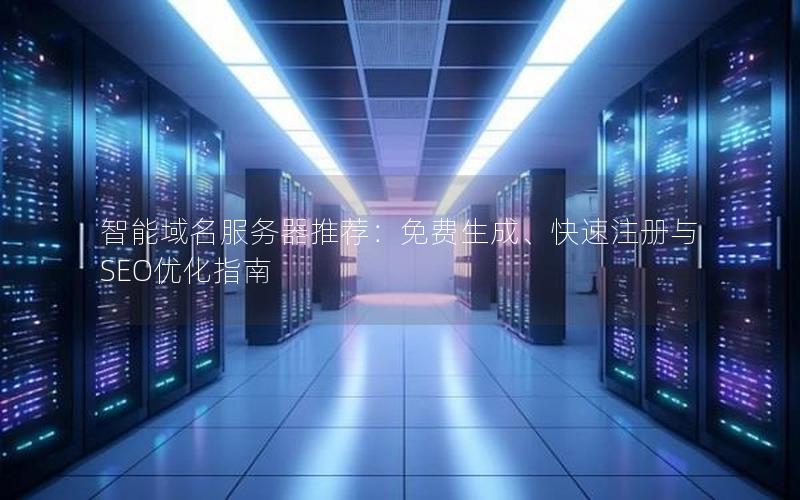 智能域名服务器推荐：免费生成、快速注册与SEO优化指南