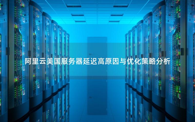 阿里云美国服务器延迟高原因与优化策略分析