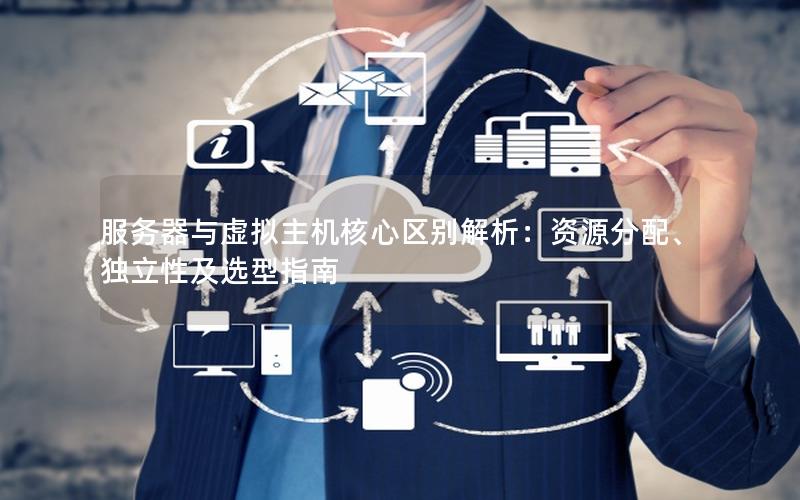 服务器与虚拟主机核心区别解析：资源分配、独立性及选型指南