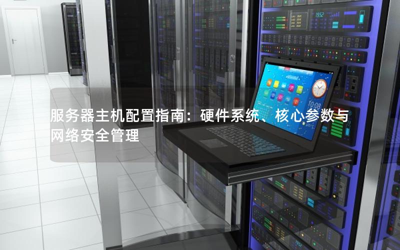 服务器主机配置指南：硬件系统、核心参数与网络安全管理