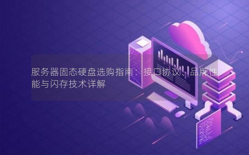 服务器固态硬盘选购指南：接口协议、品牌性能与闪存技术详解