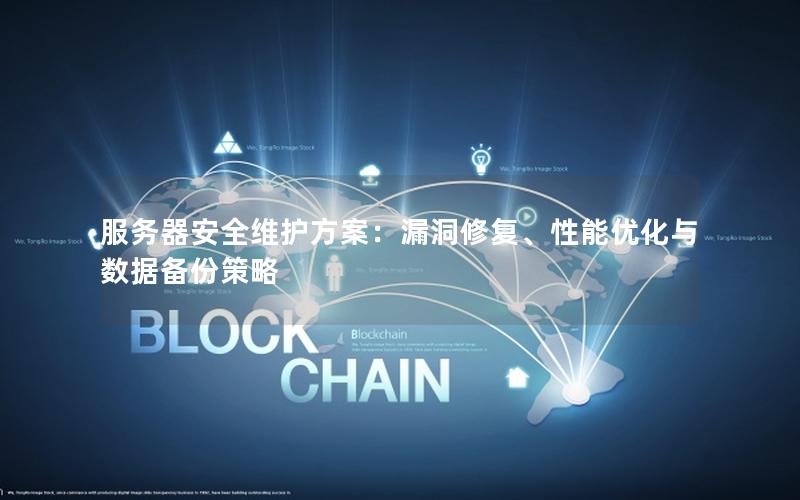 服务器安全维护方案：漏洞修复、性能优化与数据备份策略