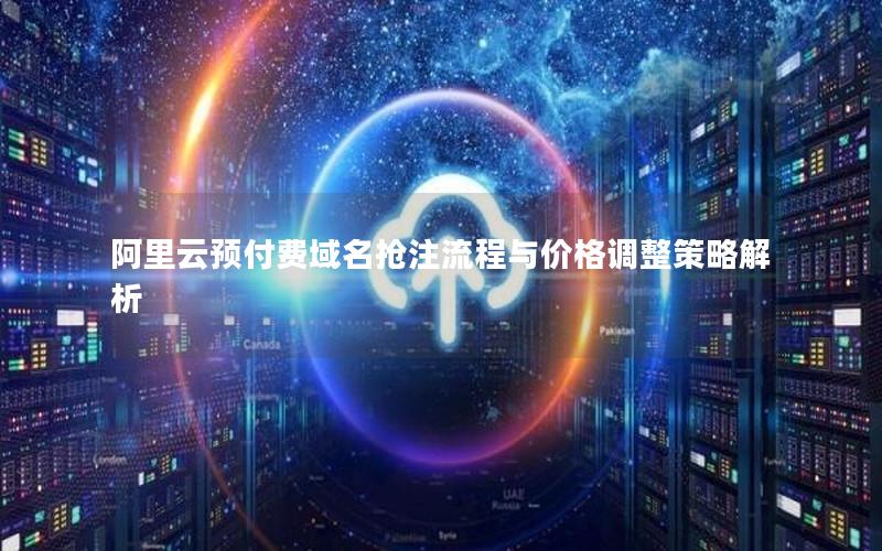 阿里云预付费域名抢注流程与价格调整策略解析