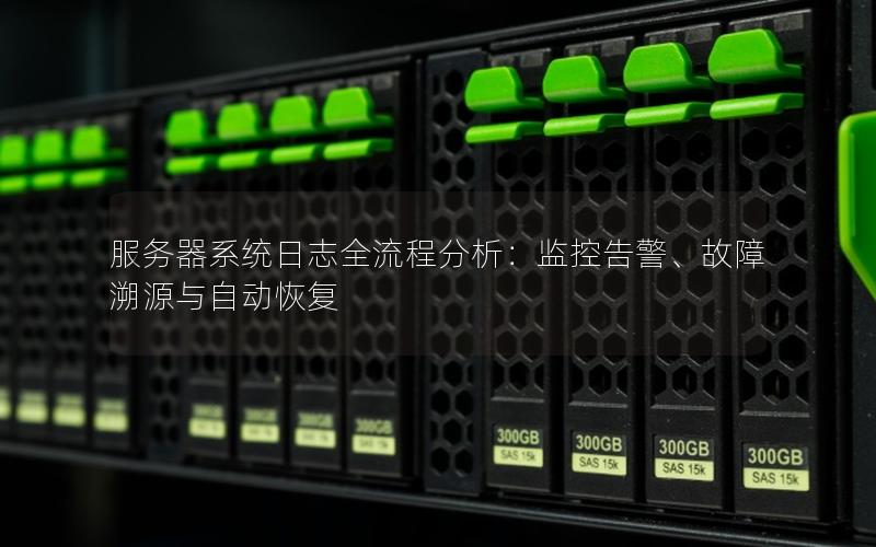服务器系统日志全流程分析：监控告警、故障溯源与自动恢复