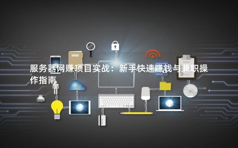 服务器网赚项目实战：新手快速赚钱与兼职操作指南