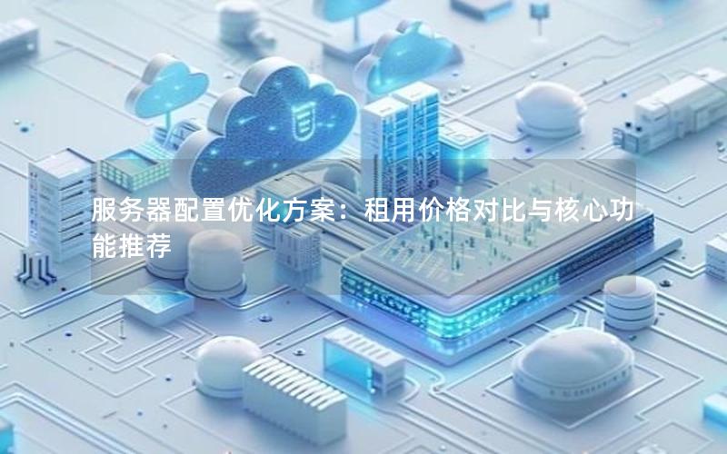 服务器配置优化方案：租用价格对比与核心功能推荐
