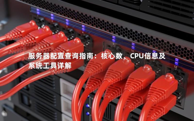 服务器配置查询指南：核心数、CPU信息及系统工具详解
