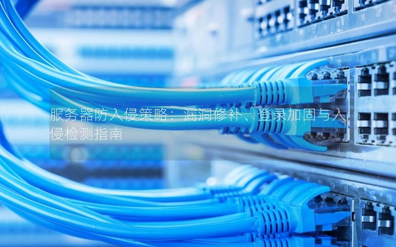 服务器防入侵策略：漏洞修补、登录加固与入侵检测指南