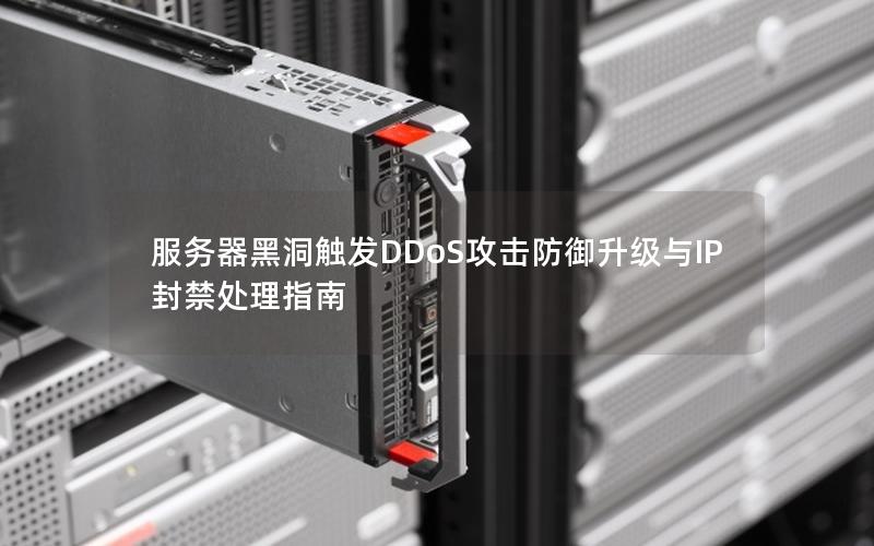 服务器黑洞触发DDoS攻击防御升级与IP封禁处理指南