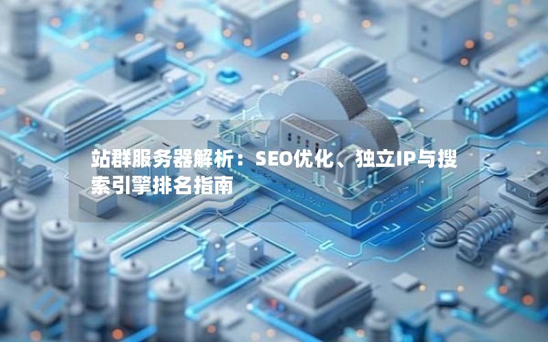 站群服务器解析：SEO优化、独立IP与搜索引擎排名指南