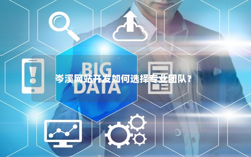 岑溪网站开发如何选择专业团队？