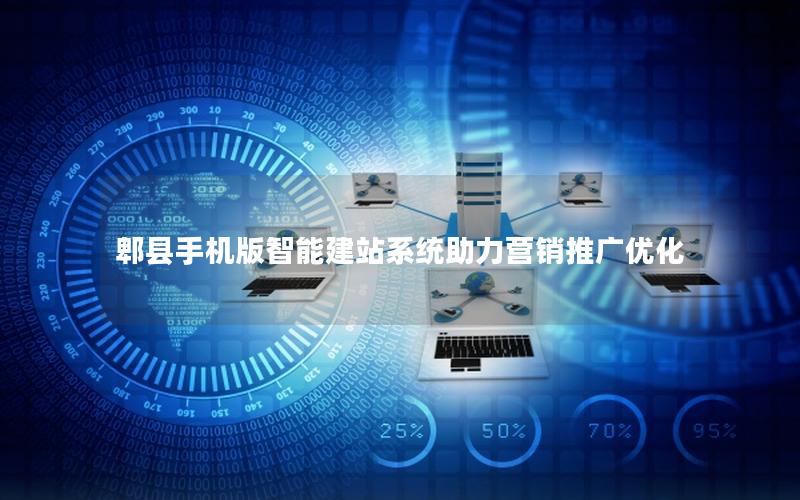 郫县手机版智能建站系统助力营销推广优化