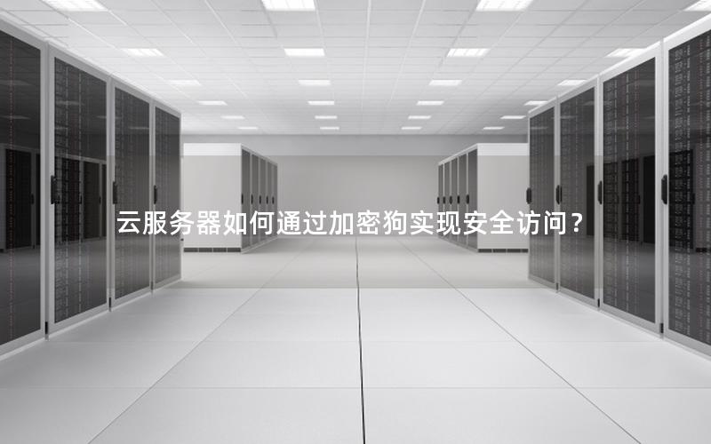 云服务器如何通过加密狗实现安全访问？