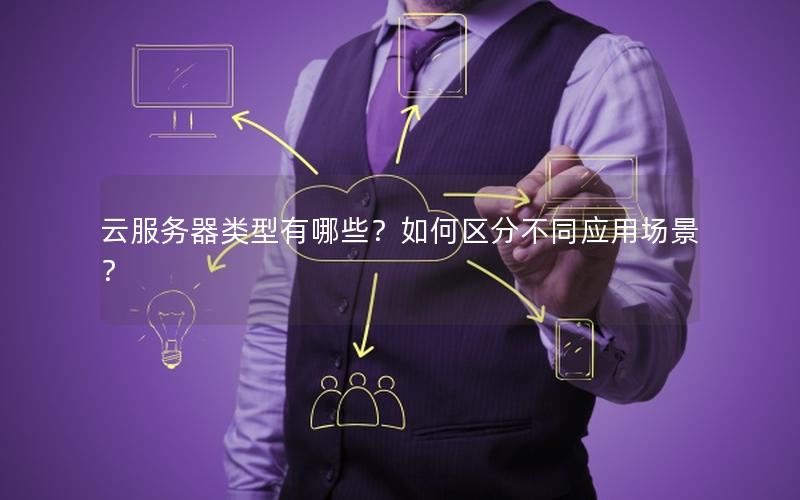 云服务器类型有哪些？如何区分不同应用场景？
