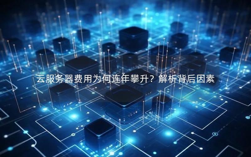 云服务器费用为何连年攀升？解析背后因素