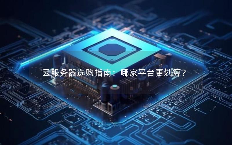 云服务器选购指南：哪家平台更划算？