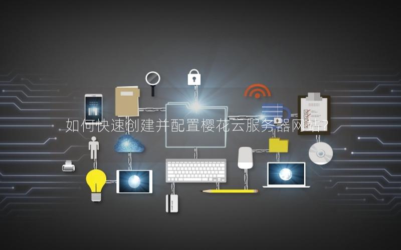 如何快速创建并配置樱花云服务器网站？