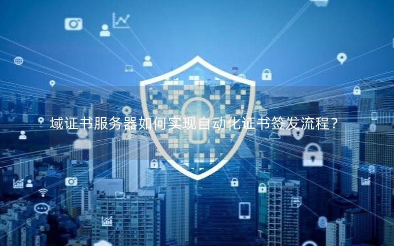 域证书服务器如何实现自动化证书签发流程？