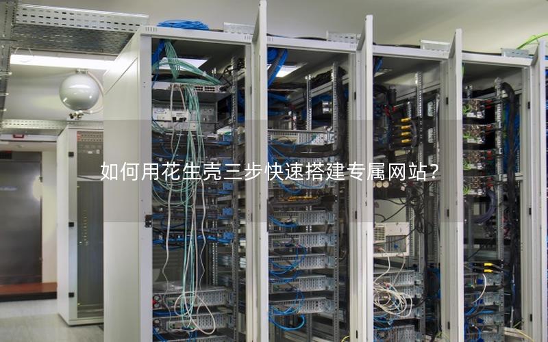 如何用花生壳三步快速搭建专属网站？