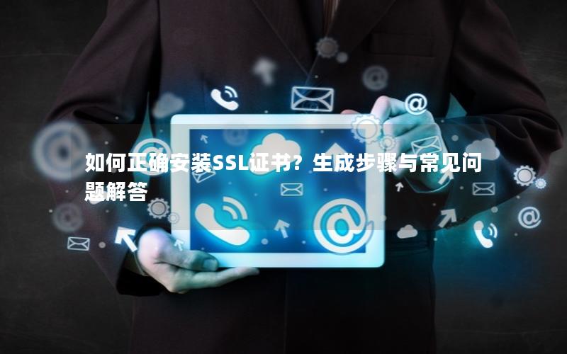 如何正确安装SSL证书？生成步骤与常见问题解答