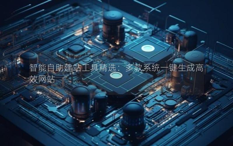 智能自助建站工具精选：多款系统一键生成高效网站