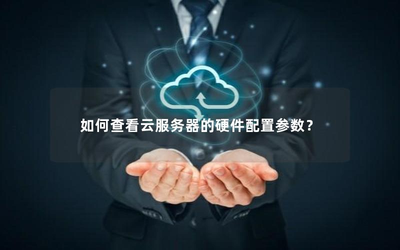 如何查看云服务器的硬件配置参数？