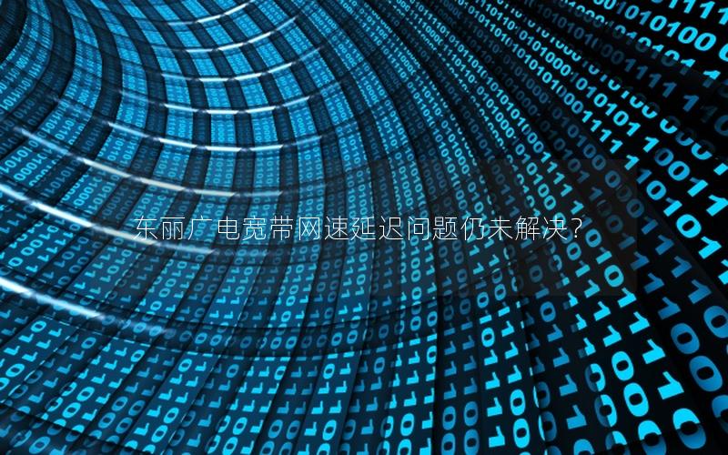 东丽广电宽带网速延迟问题仍未解决？