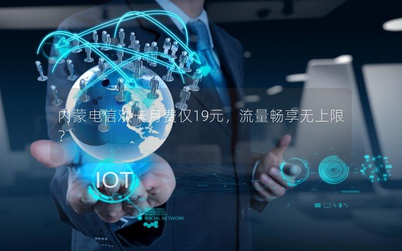 内蒙电信欢卡月费仅19元，流量畅享无上限？