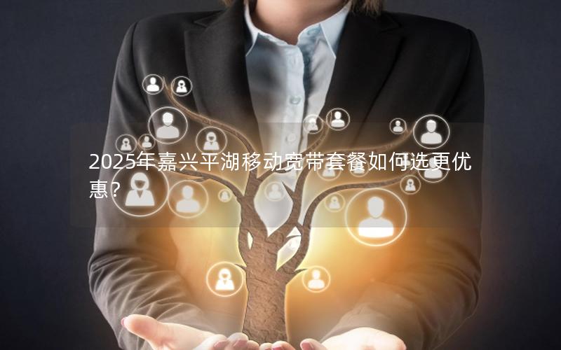2025年嘉兴平湖移动宽带套餐如何选更优惠？