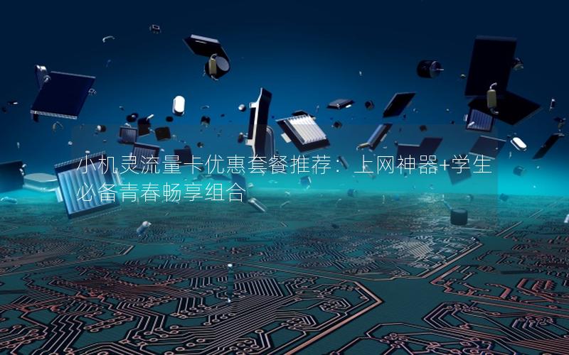 小机灵流量卡优惠套餐推荐：上网神器+学生必备青春畅享组合