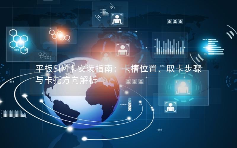 平板SIM卡安装指南：卡槽位置、取卡步骤与卡托方向解析