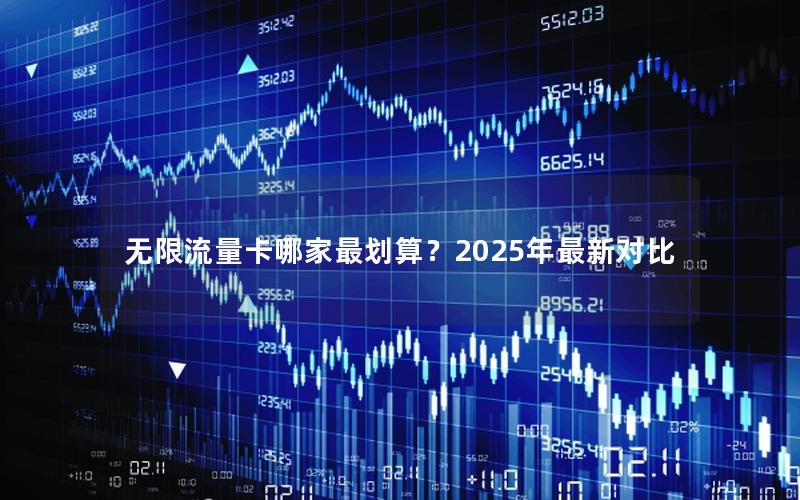 无限流量卡哪家最划算？2025年最新对比