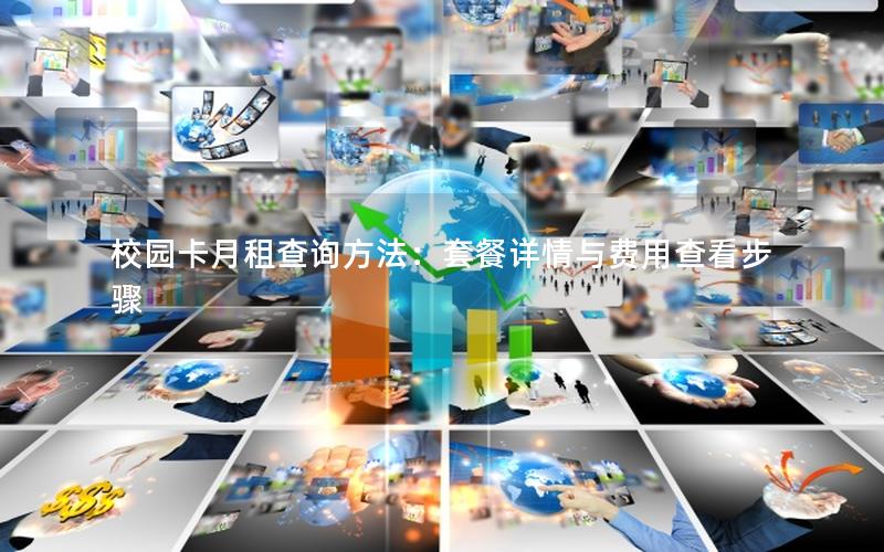 校园卡月租查询方法：套餐详情与费用查看步骤