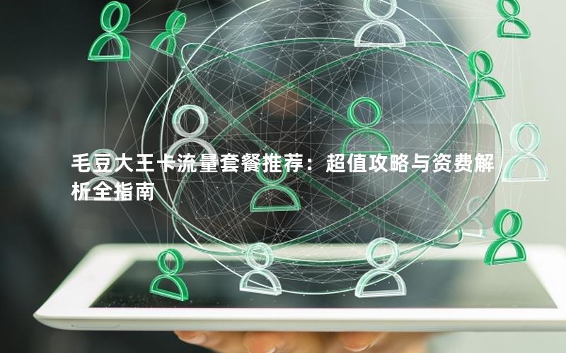 毛豆大王卡流量套餐推荐：超值攻略与资费解析全指南
