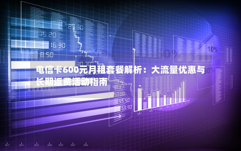 电信卡600元月租套餐解析：大流量优惠与长期返费活动指南