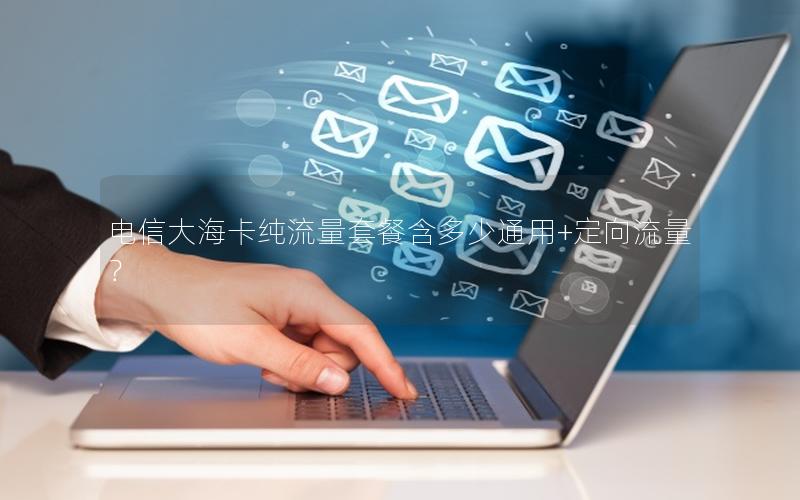 电信大海卡纯流量套餐含多少通用+定向流量？