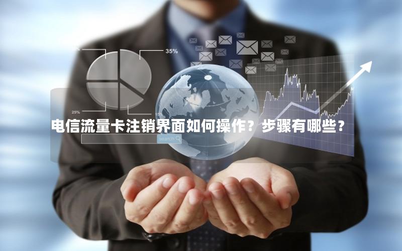 电信流量卡注销界面如何操作？步骤有哪些？