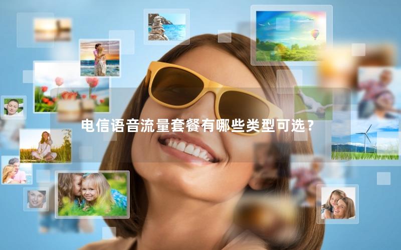 电信语音流量套餐有哪些类型可选？