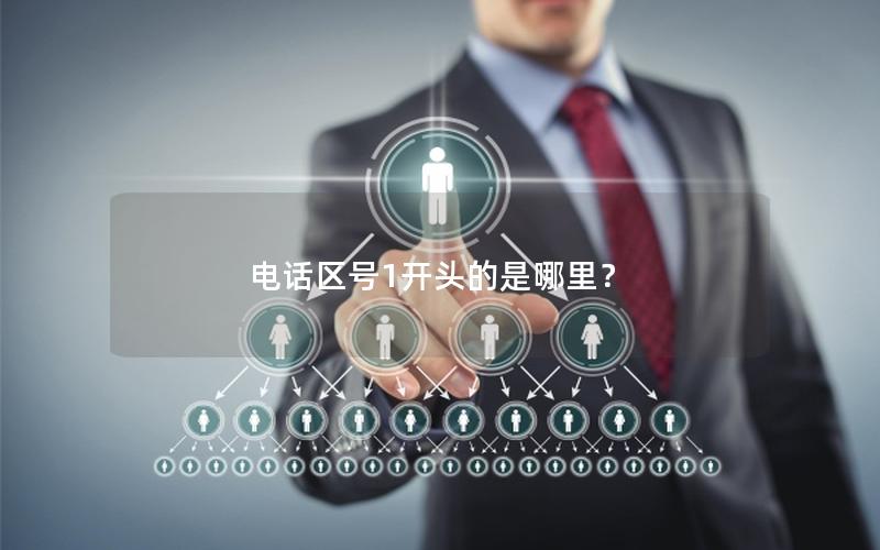 电话区号1开头的是哪里？