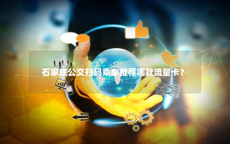 石家庄公交扫码乘车推荐哪款流量卡？